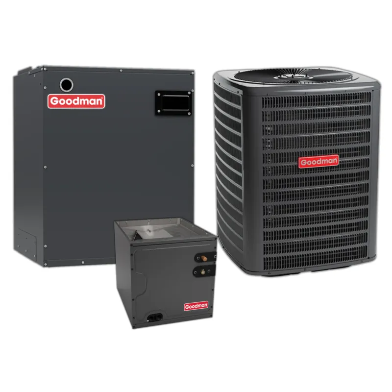 Goodman 2.5 Ton 14.3 SEER2 Heat Pump and Air Handler and Evaporator Coil Get Yours