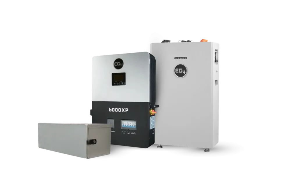 Buy Online EG4 OffGrid Power Kit | 6kW 120/240V Output 48VDC - 16kWh System Bundle | 1 x EG4 6000XP Inverter + 1 x EG4 WallMount 314Ah All Weather Battery