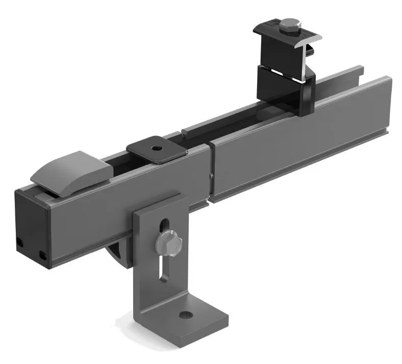 Tamarack Solar 89167 84" 8 Module Kit 1.6 Inch Rail Flush Mount Black Finish Best Price