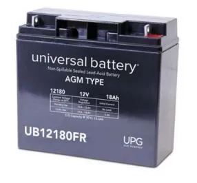 Universal Battery 45568 18 Amp-hour 12 Volt Sealed AGM Battery Shop Now