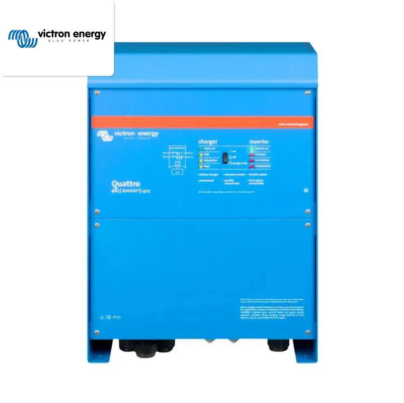 Deal Victron Energy Inverter/Charger 8kW Quattro 48/10000/140-100/100 120V QUA483100102