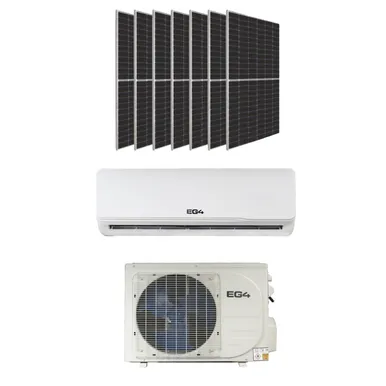 Professional Grade EG4 12k Hybrid Solar Powered Mini Split Kit (R32)