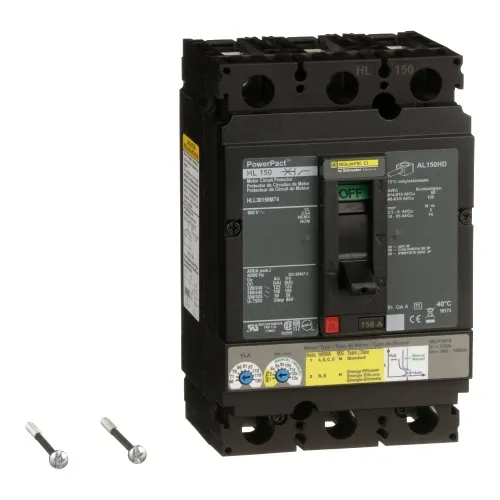 Schneider Electric HLL36150M74 Square D Breaker H Frame 150 Amp Three Pole Next Day Delivery