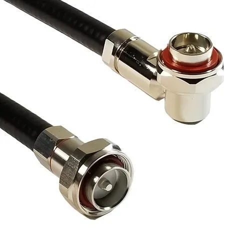 Top Pick Cable 1/2" Foam-NM-7/16 DIN Male Right Angled-120ft