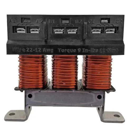 Same Day Shipping TCI KDRMA6L1 (KDR) Reactor 480 Volt 3 Phase 3.4 Amp 1.5 HP
