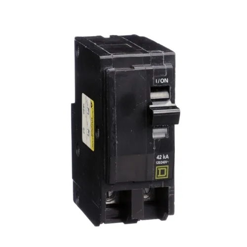 Schneider Electric QOH280 Mini circuit breaker, QO, 80A, 2 pole, 120/240 VAC, 42 kA, plug in mount Save Now
