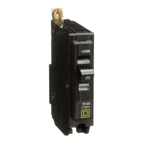 Schneider Electric QOB160VH Mini circuit breaker, QO, 60A, 1 pole, 120/240 VAC, 22 kA, bolt on mount Free Returns