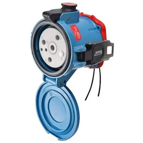 Meltric 37-94043-262-NC Switch-Rated DS100 Receptacle 480 VAC 100A Blue Metal Buy Direct