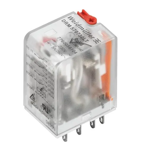 Weidmuller 7760056075 Individual Relay 2PDT 10 Amp Price Drop