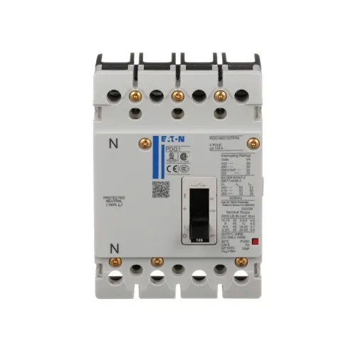 Eaton PDG10F0125TFFN Molded Case Circuit Breaker - 600 Max Volt 125 Amp Factory Price