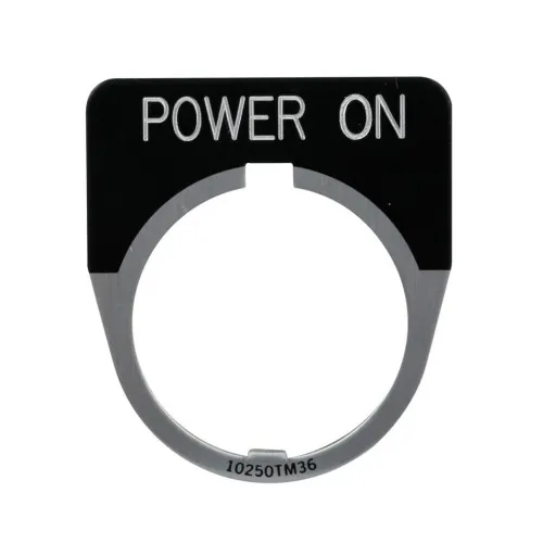 Eaton 10250TM82 Pushbutton - Legend Plate - Standard, 1/2 round, 10250T Series Discount
