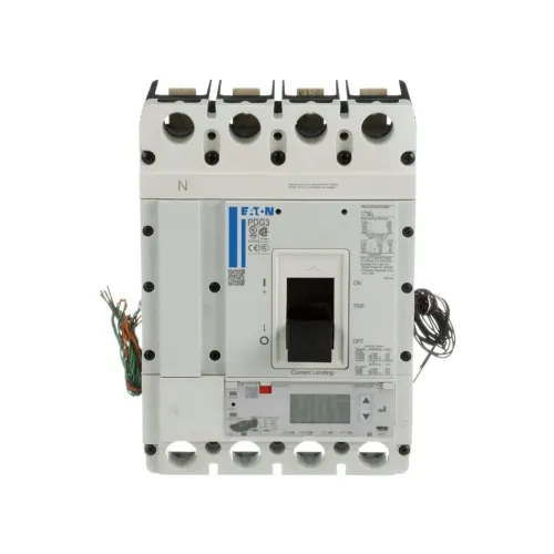 Eaton PDG34P0125P2YL - MCCB 4P, 125 Amp, 600 VAC, 3 Frame Free Returns