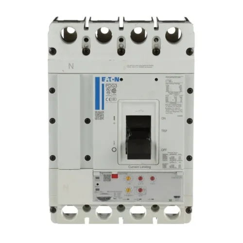 Same Day Shipping Eaton PDG34M0250E2XL - MCCB 4P, 250 Amp, 600 VAC, 3 Frame