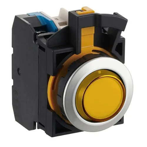 IDEC CW4L-A2E02Q2Y Cw Illd Pushbutton Yellow Markdown