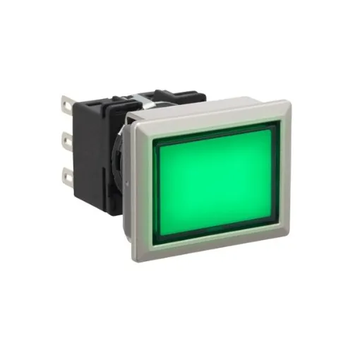 IDEC LB8ML-A1T11G LB 16mm Illuminated Pushbutton Spdt G, Green Price Cut