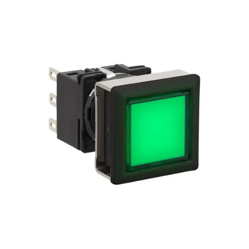 Professional Grade IDEC LB7L-A1T54G LB 16mm Illuminated Pushbutton Spdt G, Green