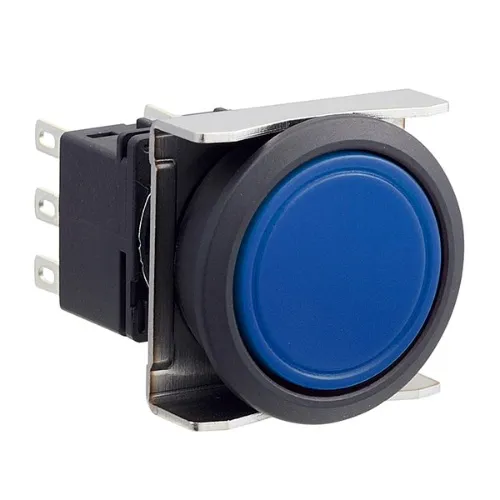 IDEC LBW6B-M1T3VS LBW Flush Pushbutton Mome. Blue Buy Online