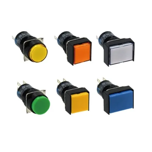 Time-Limited IDEC AL6Q-M24P-JW Push Button 16mm Square