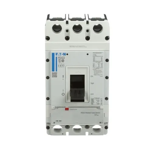 Buy Online Eaton PDG32G0400KNSN Power Defense Molded Case Switch - 400 Amp, 600 VAC, Two Pole, 3 Frame