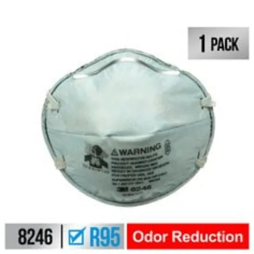 3M 7100159225 - 3M Household Cleanser Odor Respirator, 8246H1-C, 1 each/pack, 12 Special Offer