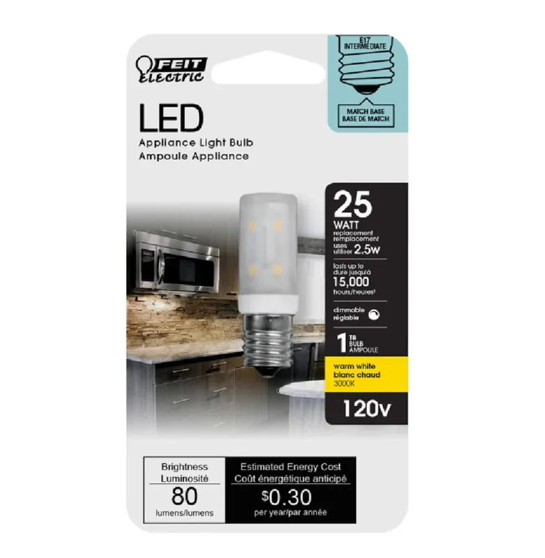 Luxury Feit Electric BP25T8N/SU/LED T8 LED Bulb, 2.5 Watts