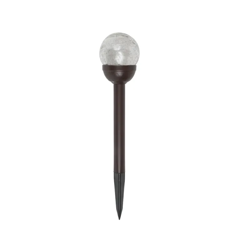 Shop Now Boston Harbor 26201 Solar Crackle Ball Stake Light, 1.2 Lumens