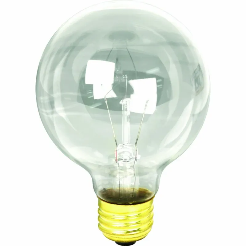 Buy Online Feit Electric 40G25/MP-130 Incandescent Globe Bulb, 40 Watt, Clear, G25
