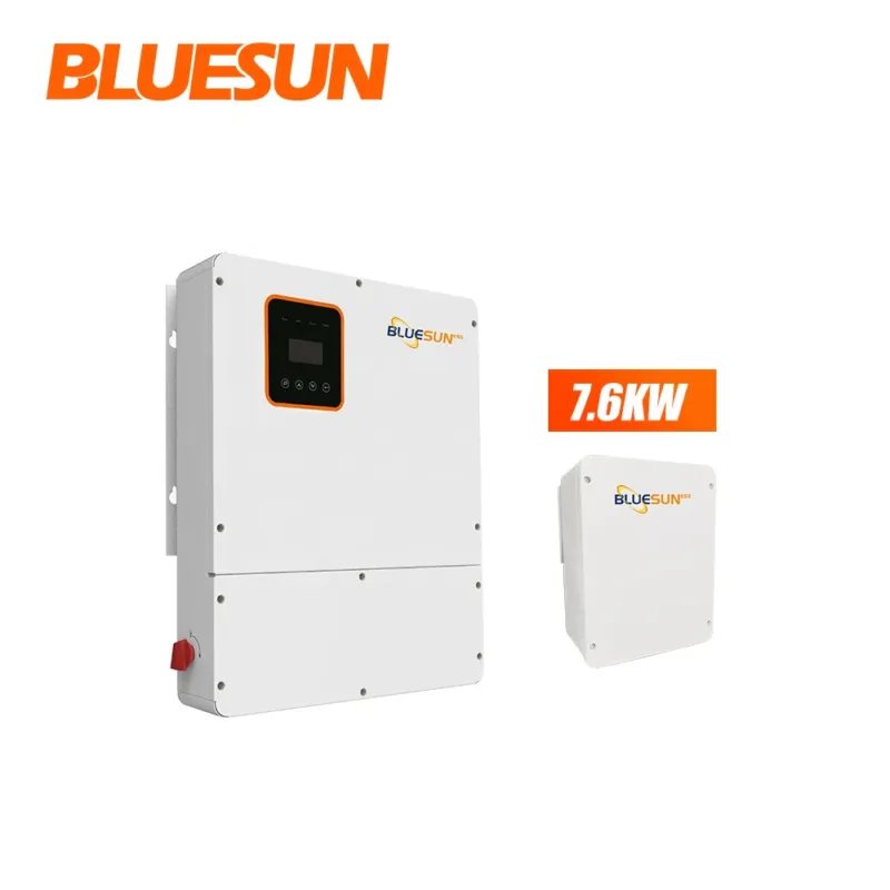 Bluesun 7.6KW Hybrid Solar Inverter - High Voltage Solar Invert with Battery for Home Commercial | Best Solar Holiday Sale