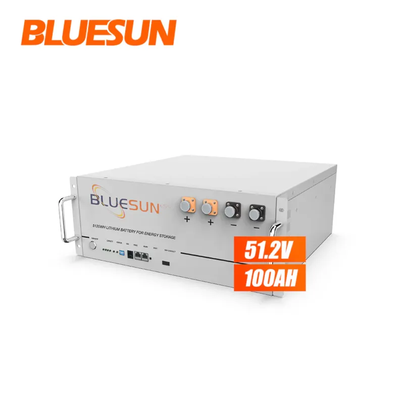 Bluesun 51.2V 100Ah Solar Battery - deep cycle lifepo4 lithium battery hybrid solar system | Best Solar Seasonal Sale